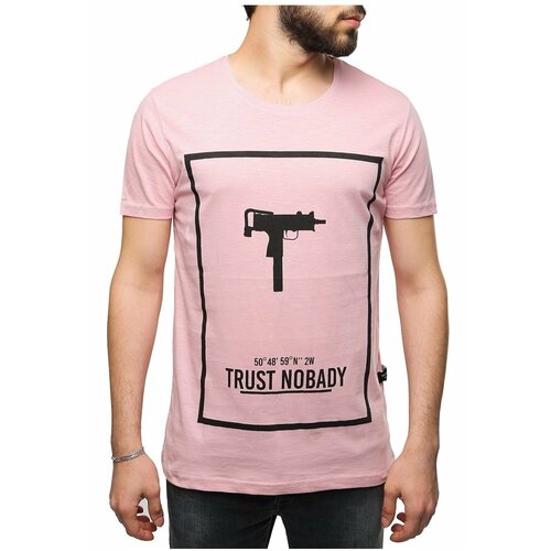 Madmext T-Shirt - Pink - Regular fit Slike