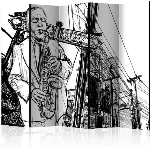  Paravan u 5 dijelova - Saxophone recital on Broadway II [Room Dividers] 225x172 Cijene