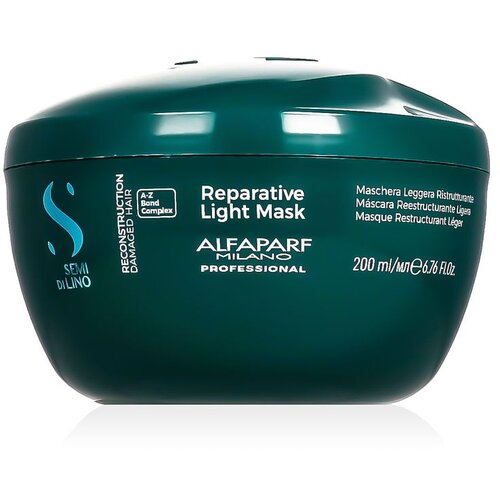 ALFAPARF MILANO Semi Di Lino Reconstruction Reparative Light Mask maska z regeneracijskim učinkom 200 ml Cene