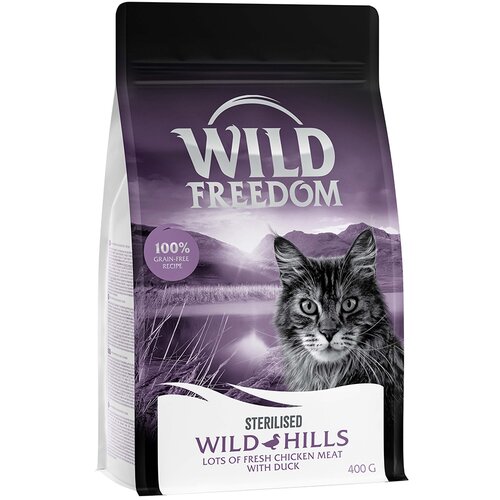 Wild Freedom Adult "Wild Hills" Sterilised pačetina - bez žitarica - 400 g Cijene