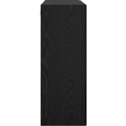 VidaXL Zidni ormarić Crni hrast 69.5 x 34 x 90 cm Konstruirano drvo Slike