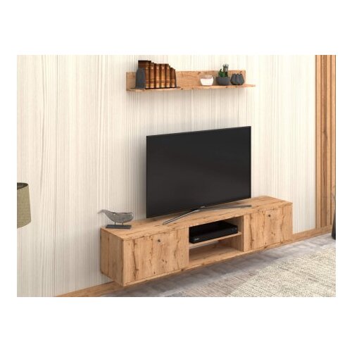 Hanah home tv polica zenith - sapphire oak Slike