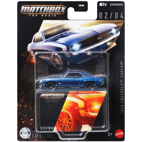 Mattel Matchbox A Film: 1969 Chevrolet Camaro zbirateljski avtomobilček v merilu 1:64 - Slike