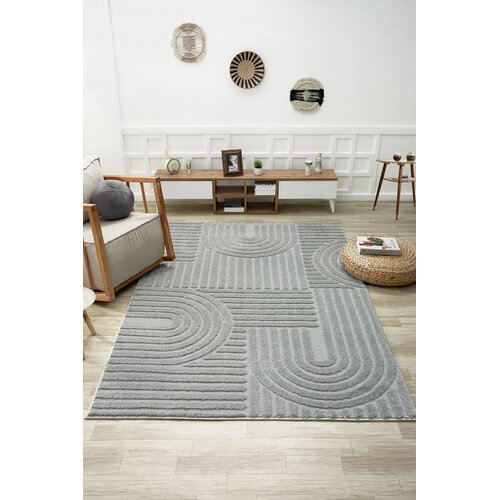 Conceptum Hypnose Tepih 0691B, Pravougaoni, 80 x 150 cm, Sivi Cijene