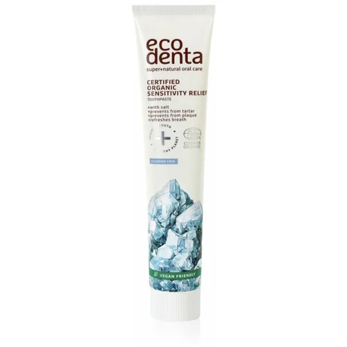 Ecodenta organic Salt Sensitivity zubna pasta za osjetljive zube 75 ml