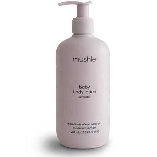 Mushie Organic Baby hidratantno mlijeko za tijelo za djecu od rođenja Lavender 400 ml Slike