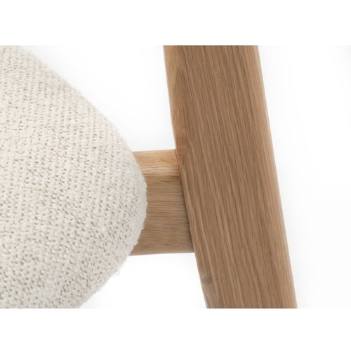 Unique Furniture Kremno bel/naraven jedilni stol Elim &amp;ndash; Slike