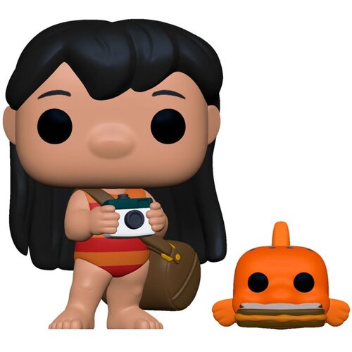 Funko POP figure Arctic Lilo and Stitch Lilo with Pudge Slike