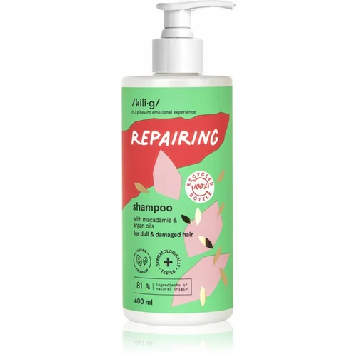 Kilig Repairing regeneracijski šampon za šibke in poškodovane lase 400 ml