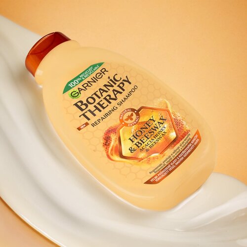 Garnier Botanic Therapy Honey & Beeswax obnovitveni šampon za nego in zaščito las 400 ml za ženske Cene