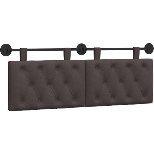  Držeće uzglavlje Zidne Tamno smeđa 150 x 55 x 7 cm tkanina - Tamno smeđa 140 cm bez LED Cijene