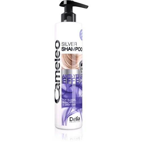 Delia Cosmetics Cameleo Silver šampon za nevtralizacijo rumenih odtenkov 250 ml