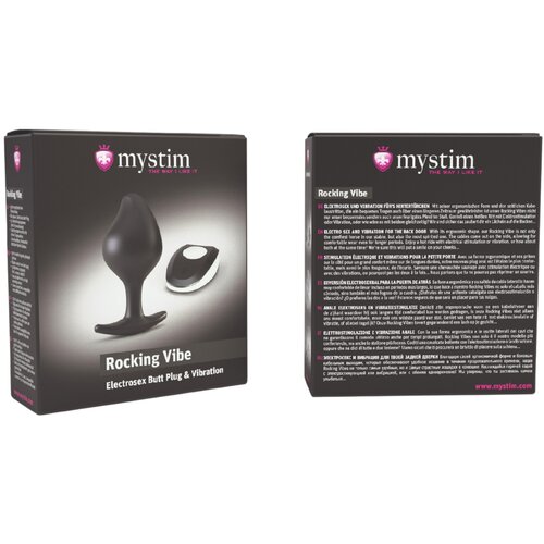 Mystim analni čep rocking vibe s daljinskim upravljačem Slike