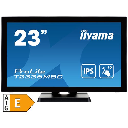 Iiyama prolite T2336MSC-B3 58,42cm (23&amp;amp;quot;) fhd ips led lcd vga/dvi/hdmi zvočniki monitor na dotik Slike
