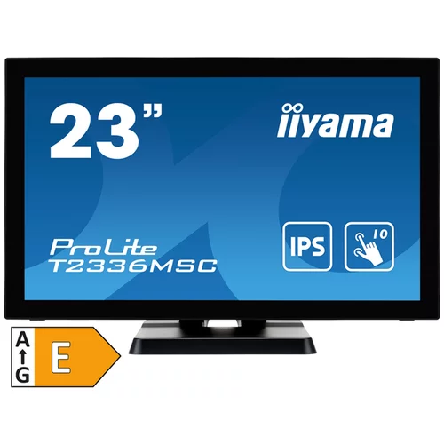 Iiyama prolite T2336MSC-B3 58,42cm (23&quot;) fhd ips led lcd vga/dvi/hdmi zvočniki monitor na dotik