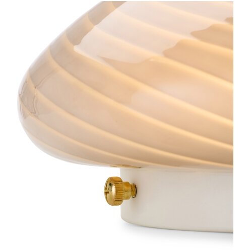 Halo Design 748686 - plafonska svetiljka candy 1xE27/40W/230V prečnik 30 cm siva/mesing Slike