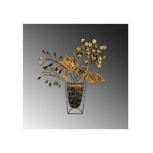 Atelier Del Sofa Zidna dekoracija Flowers in Pots, 47x55 cm, &amp;Scaron;arena Slike