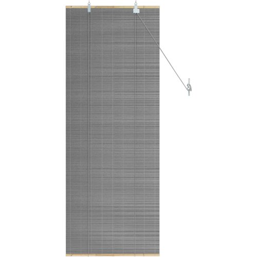 Rolo zavjesa Siva 40 x 160 cm Bambus Slike