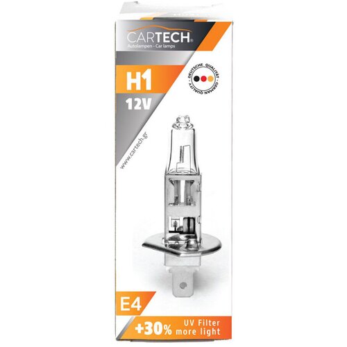CARTECH Sijalica H1, 12 V, 55 W, P14.5s, +30% svetla Slike