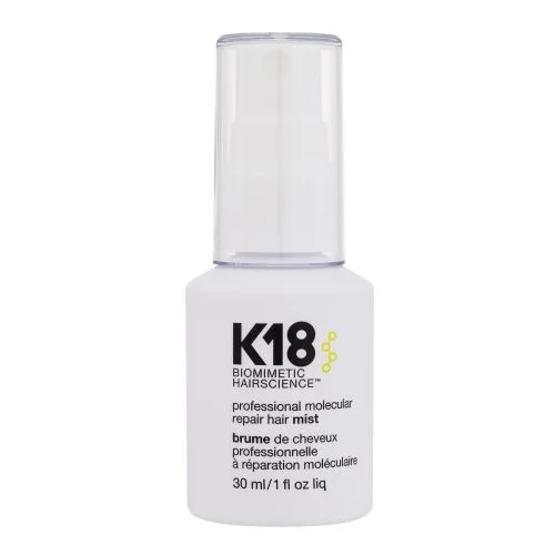 K18 Molecular Repair Professional Hair Mist nega brez izpiranja poškodovani lasje 30 ml za ženske