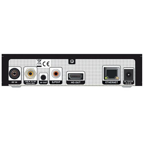 Prijemnik combo, DVB-S2X+T2/C, 4K UHD, USB PVR, Ethernet Slike