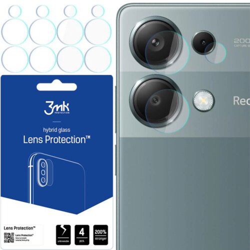 3mk ZA&amp;Scaron;ČITA LEČ HIBRIDNO STEKLO ZA KAMERO ZA REDMI NOTE 13 PRO 4G, (21965300) Slike