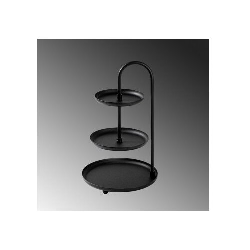 Wallxpert stalak za nakit Kalki, 20x32 cm, crni Slike