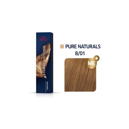 Wella Professionals Koleston Perfect Me+ Pure Naturals profesionalna trajna barva las 8/01 60 ml Cene