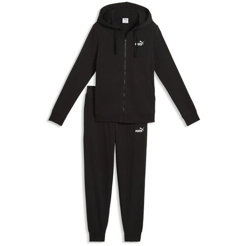 Puma Ženska komplet trenerka Hooded Sweat Suit tr cl, Crna Slike
