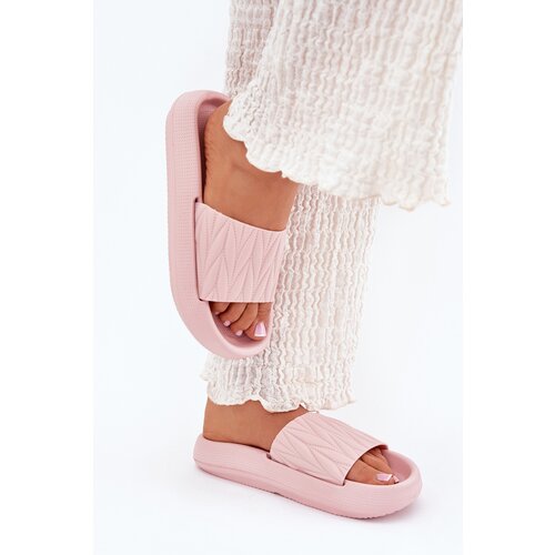 Boto Women's Foam Slippers On Platform Pink Vanesha Cijene