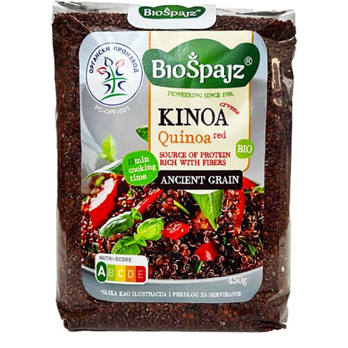 Biospajz Organska crvena kinoa Biošpajz, 450g Cene