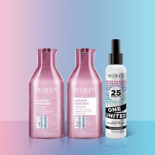 Redken Volume Injection ugodno pakiranje za volumen las Slike