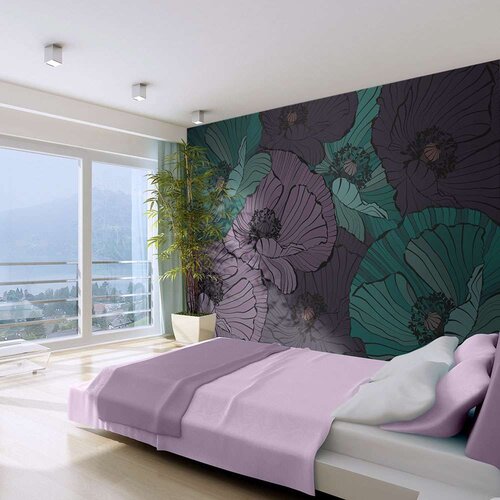  Tapeta - Flowerbed 450x270 Slike