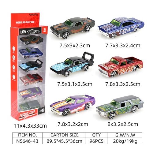  Metalni autići 1:64 - retro sport serija ns646-43 ( 71699 ) Slike