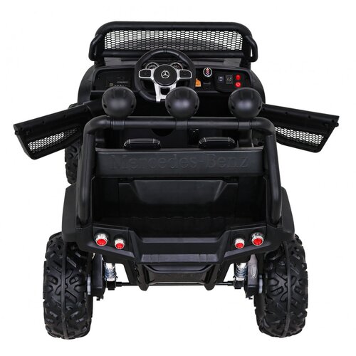  Licencirani auto na akumultor Mercedes BENZ UNIMOG S- crni Slike