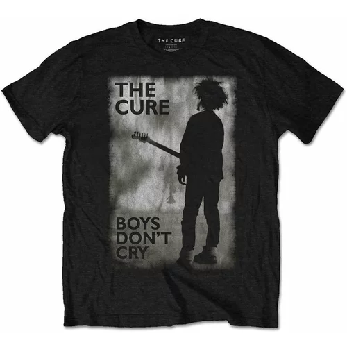 The Cure majica Boys Don't Cry 2XL Črna-Bela
