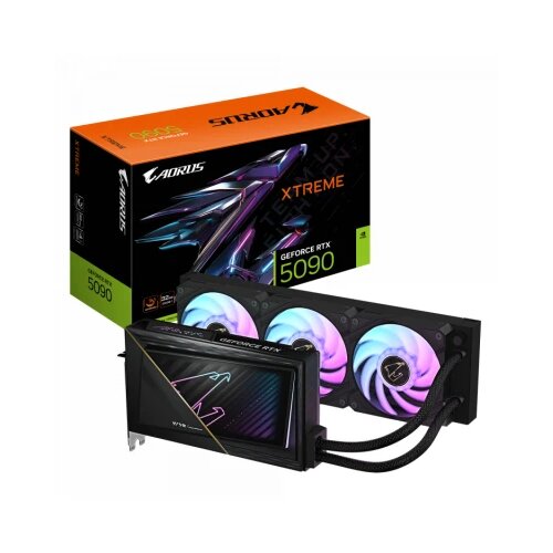Gigabyte GV-N5090AORUSX W-32GD AORUS GeForce RTX 5090 XTREME WATERFORCE 32GB Cene
