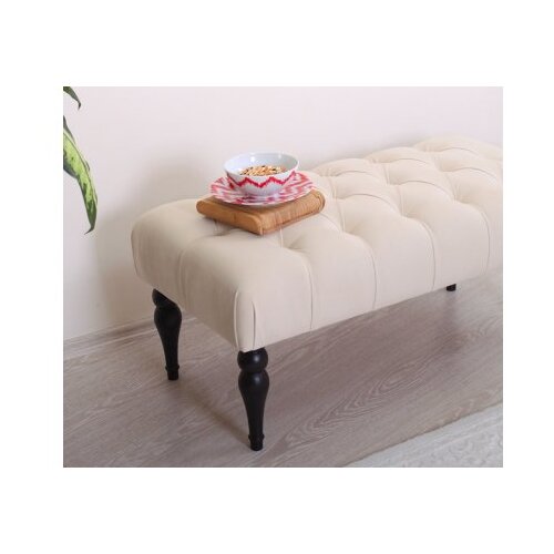 Ferrol Home Missus Bench Puf tabure krem Cene