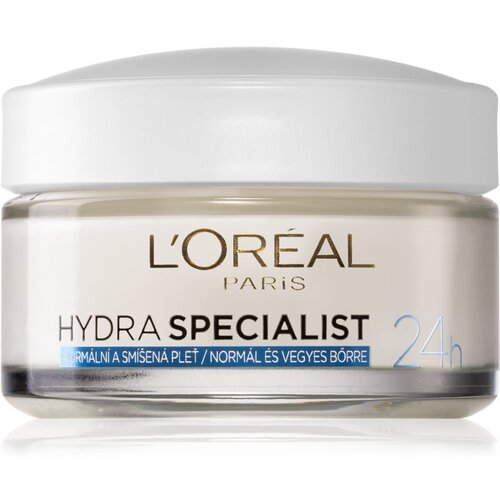L&amp;acute;Or&amp;eacute;al Paris Hydra Specialist dnevna hidratantna krema za normalnu i mje&amp;scaron;ovitu kožu lica 50 ml Slike