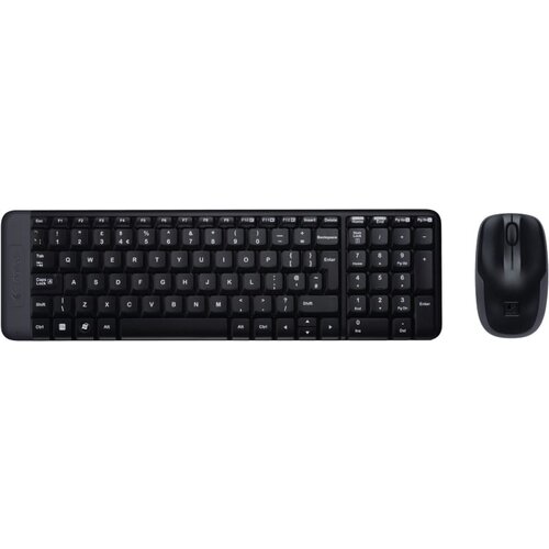 Logitech MK220 Wireless Combo US + mis Cene