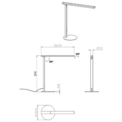  Fabas Luce 3550-30-102- LED prigu&amp;scaron;iva lampa IDEAL LED/10W/230V 3000-6000K bela Slike