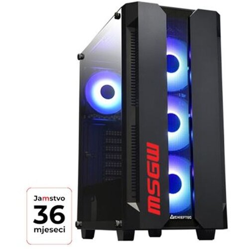 Msgw Stolno računalo Gamer R5 a124, Ryzen 5 5500, 16 GB, 1 TB, Radeon RX 7600 Slike