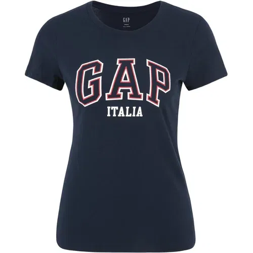Gap Petite Majica 'ITALIA' mornarsko plava / crvena / bijela