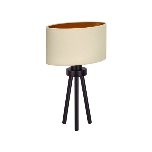  Duolla - Stona lampa OVAL VEGAN 1xE27/15W/230V prečnik 30 cm krem boja Slike