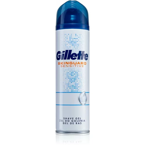 Gillette Skinguard Sensitive gel za brijanje za osjetljivu kožu lica 200 ml