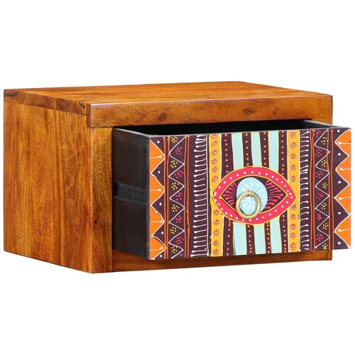  Noćni ormar s ladicama Smeđa 35 x 30 x 22 cm Slike