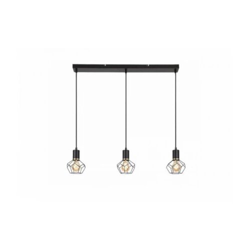 Rabalux Visilica Fran E27 3x MAX 40W mat crno (72242) Slike