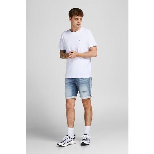 Jack &amp;amp; Jones Jeans kratke hlače Rick Icon 12201638 Modra Regular Fit Slike