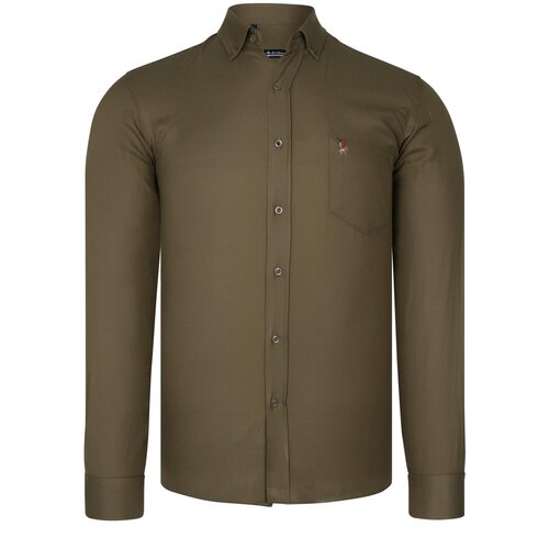 Dewberry G785 MENS SHIRT-GREEN Cene