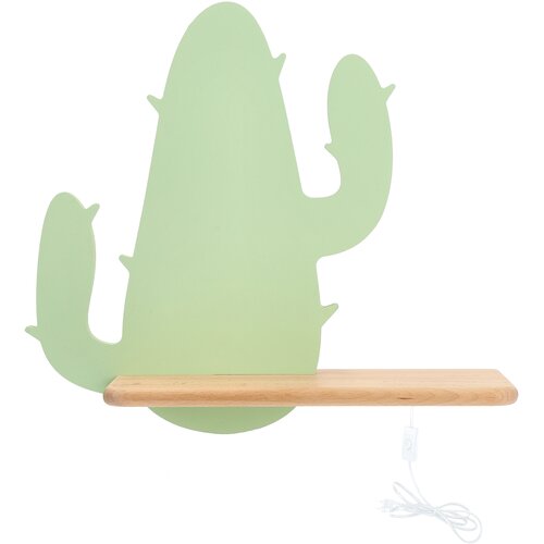 Candellux cactus 2 zidna lampa 4 led 4000K iq kids sa kablom, utikačem i prekidačem zelena fsc mix 70% Cene